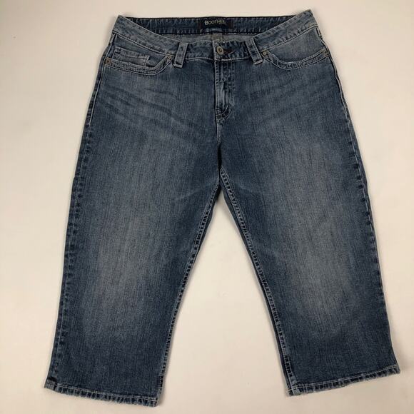 Bootheel Cropped Capri Jeans Size 32 - Picture 3 of 7